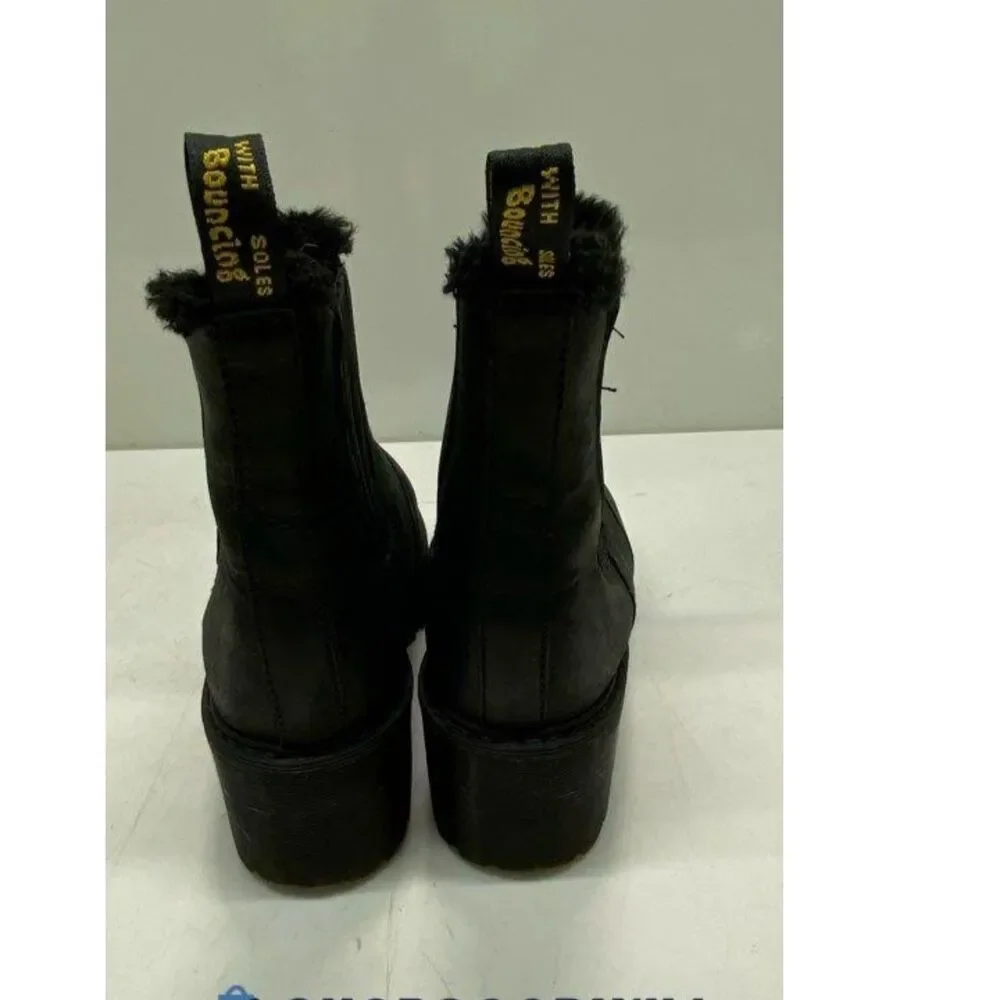 Dr. Martens Women's Rometty FL Quad Platform Chelsea Black Moldova - size 9